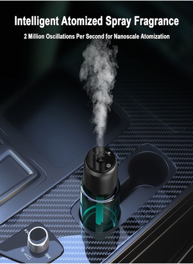 Phone Planet - A distinctive car aroma diffuser with a capacity of 160 ml refillable with red star lighting to create a special atmosphere - Image 1