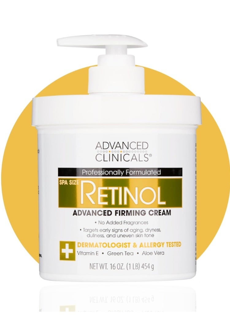 Advanced Clinicals Wrinkles & Uneven Texture Treatment – Advanced Clinicals Retinol Body Lotion & Face Moisturizer for Firming, Smoothing & Anti-Aging Renewal - Image 1