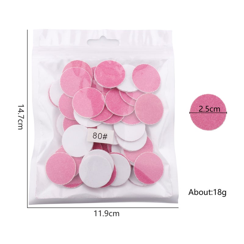 Direct Supply Of 50 Pieces Of Pedicure Sand Replacement Suit Nail Polish Dead Skin Calluses Replaceable Sand Suit - Image 1