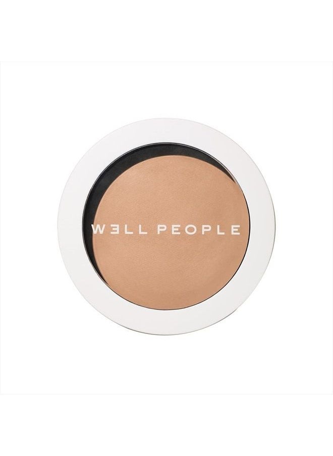W3LL PEOPLE WELL PEOPLE - Bio Pressed Powder Foundation | Clean, Non-Toxic Beauty (6N - Medium Tan, Neutral Undertone)  - Image 1