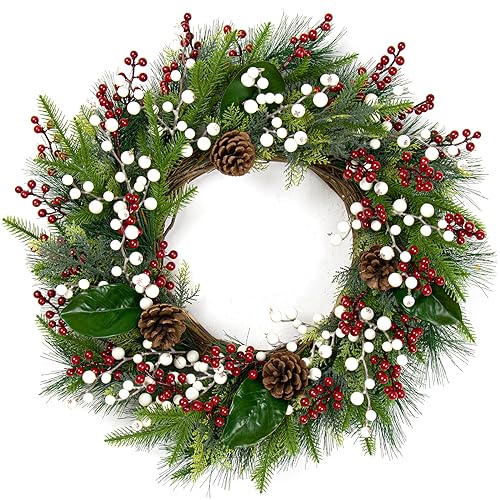 LLZLL 32 Pack Christmas Tree Decorations, Artificial Red Berry Stems 6.5 Inch Christmas Berry Picks with Holly Berries for Xmas Winter Holiday Home DIY Ornaments - Image 3