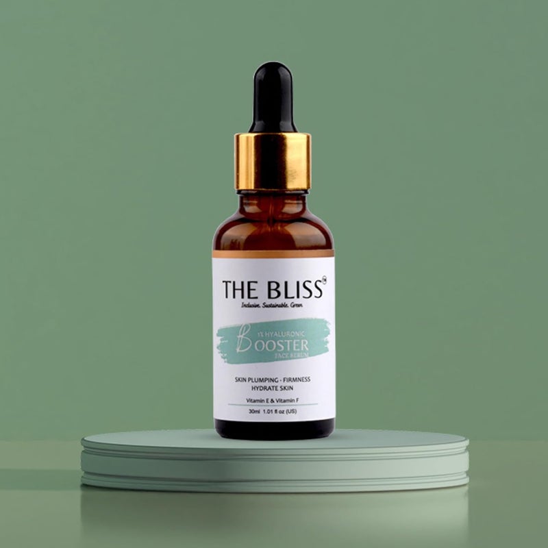 The Bliss The Bliss 1 Hyaluronic Serum Plantbased for Intense Hyration Glowing Skin Fine lines Daily Hydrating Face Serum for Women Men with Dry Normal Oily Skin 30ml  - Image 2