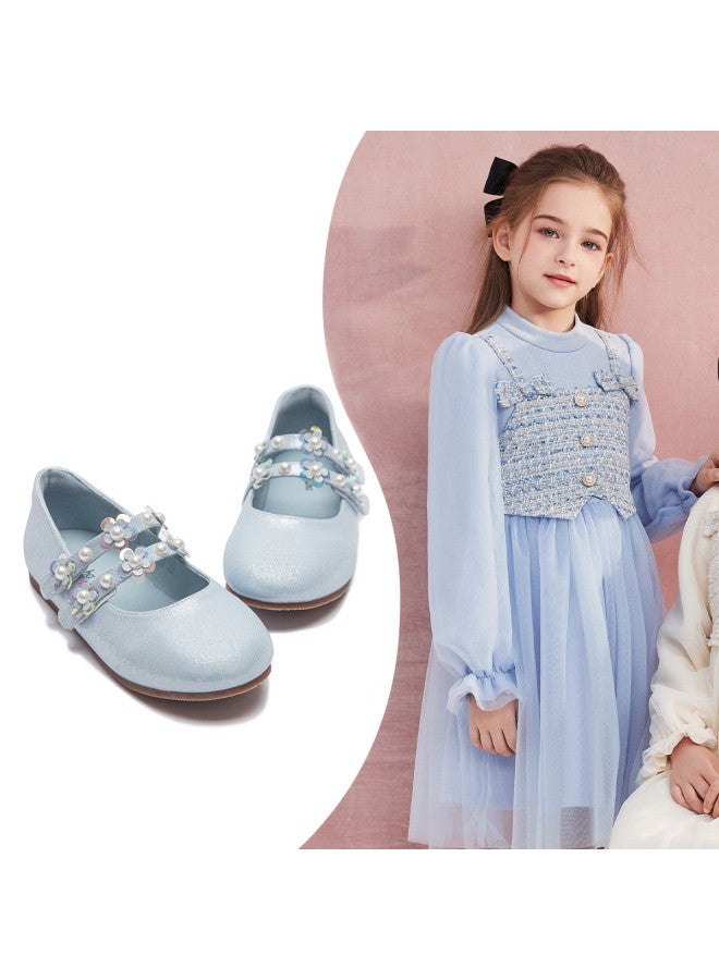 DEESHA New Arrival】exquisite Crystal Princess Shoes, 2025 New Spring/autumn Girls' School Performance Elegant Dance Shoes - Image 2