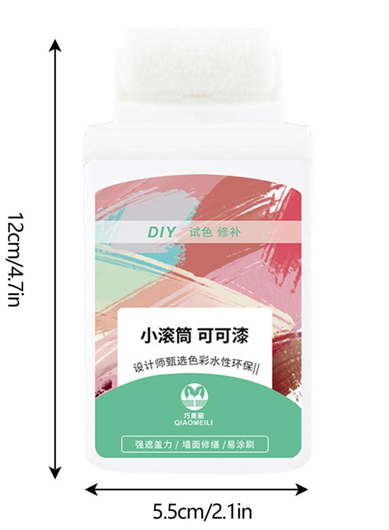 SYOSI Wall Repair Rolling Brush Small Paint Roller Brush, Waterproof Wall Repair Tool, Repair Paste Roller For Wall, Small Rolling Brush Wall Paint Brush For DIY (100ml) - Image 4