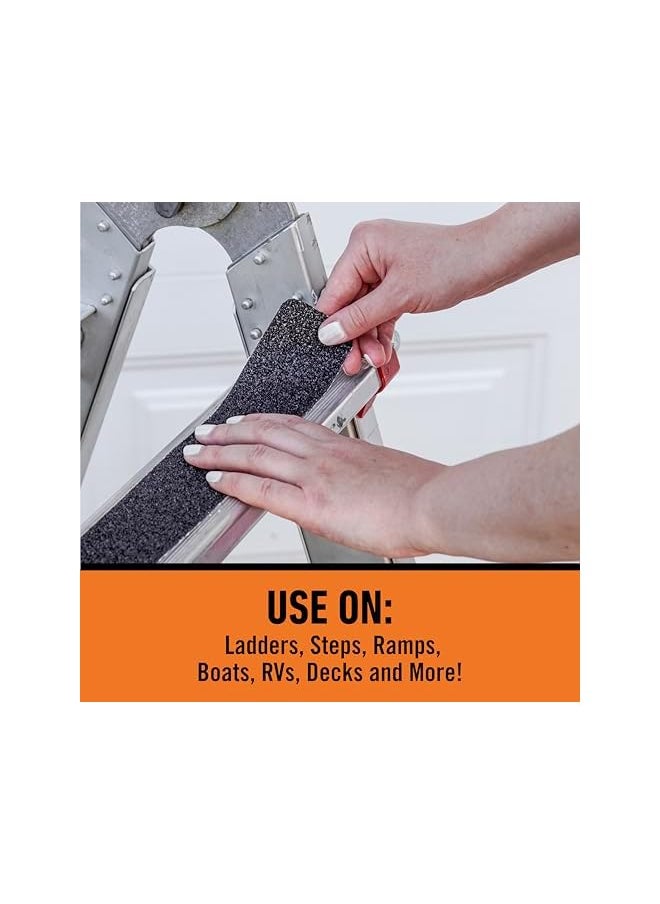 Gorilla Gorilla Anti-Slip Tread Tape, 2" X 10' Roll, Black (Pack Of 1)  - Image 3