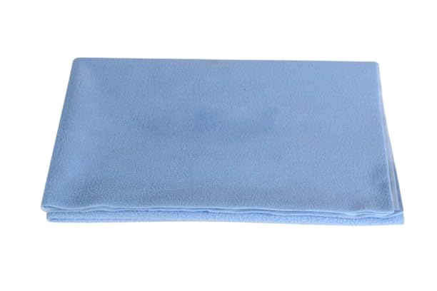Mopak Decor Baby Dry Sheet/Urine Sheet/Diaper Free Sleeping Mats/Mattress Protector/Bed Protector Adult Sheet- Medium Size/Sky Blue (Pack of 2), 28 INCH X 40 INCH - Image 1