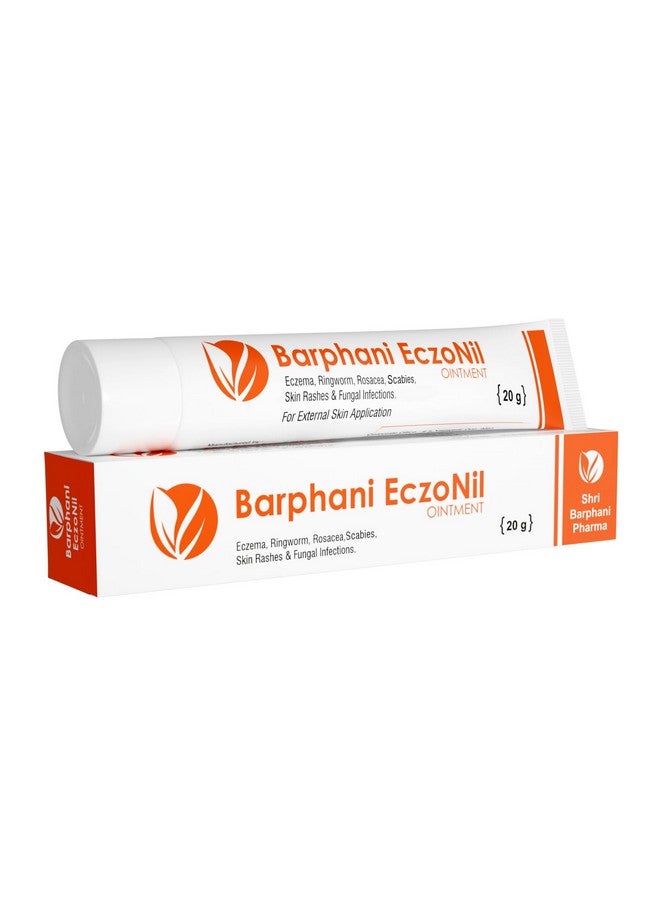 Barphani EczoNil Ointment 80g-Natural Herbal Eczema Cream For Baby Skin & All Skin Types Best Eczema Cream For Skin Eczema Itching Rashes Ringworm Toe Nail (20gx4) - Image 1
