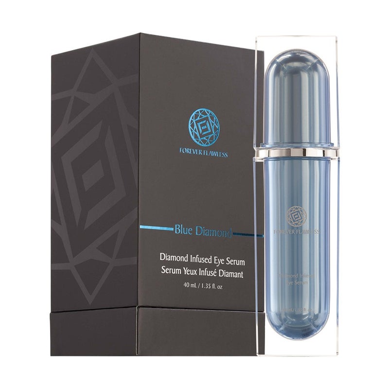 Forever Flawless Forever Flawless Diamond Infused Eye Serum Blue Diamond Eye Serum Formulated to Diminish Puffiness Bags Dark Circles Wrinkles and FineLines around the Eyes