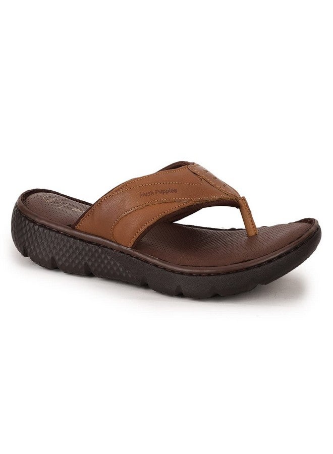 Hush Puppies Men's Douglas Slipper Thong (8743728_Light Brown_7 Uk) - Image 1