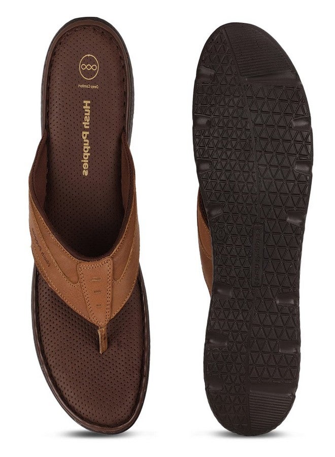 Hush Puppies Men's Douglas Slipper Thong (8743728_Light Brown_7 Uk) - Image 4