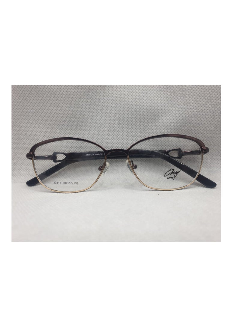 Full Rim  30817 -  3  , Brown  -Female - Image 3