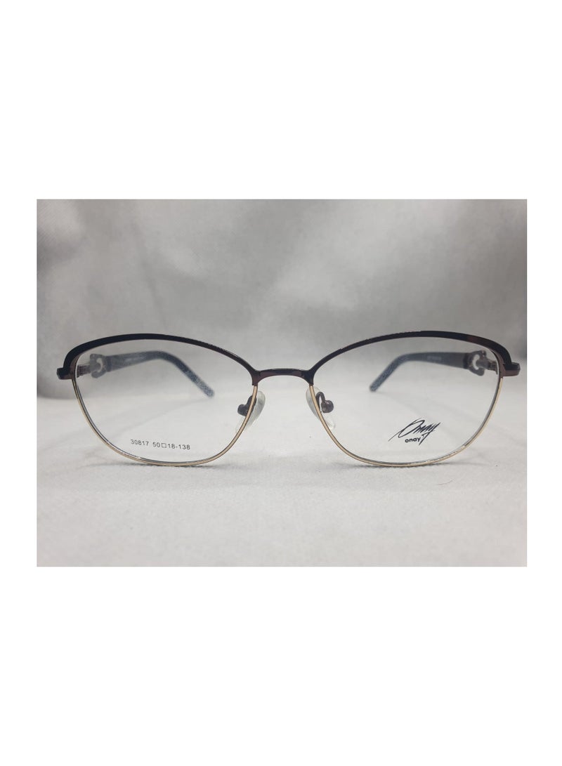 Full Rim  30817 -  3  , Brown  -Female - Image 1