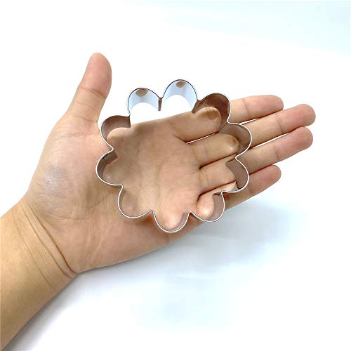 LILIAO Daisy Flower Cookie Cutter - 3.1 x 3.3 inches - Stainless Steel - Image 5