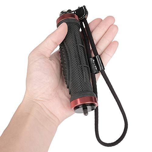 ChromLives Camera Handle Grip Support Mount with Camera Wrist Strap Handlegrip Camera Stabilizer with 1/4'' Male Screw for Digital Video Camera Camcorder Action Camera LED Video Light - Image 5