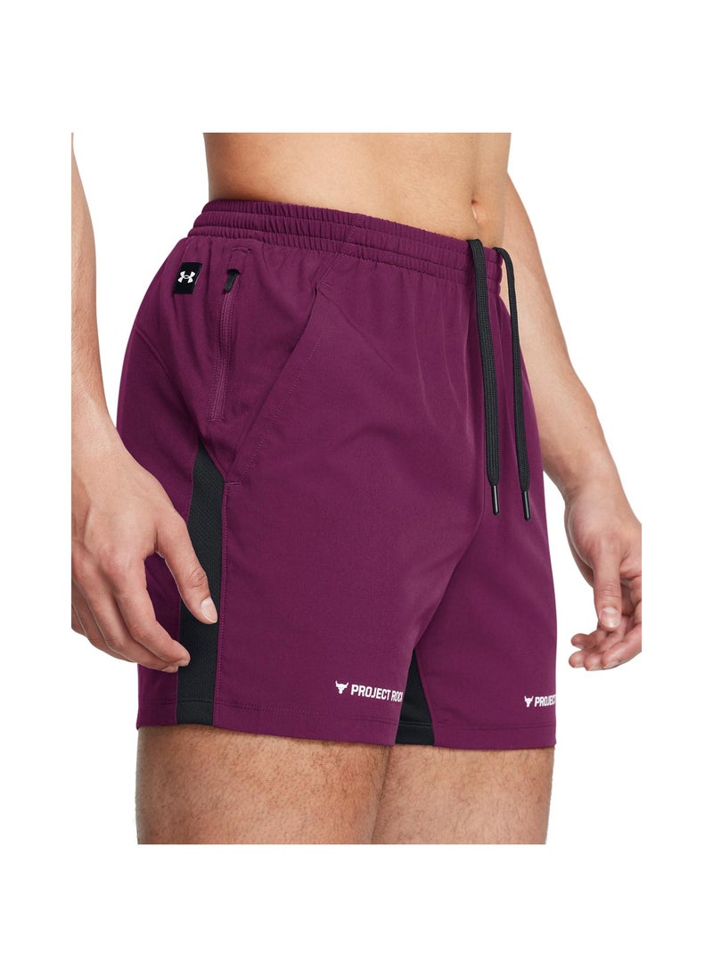 UNDER ARMOUR - Project Rock Ultimate 5" Training Shorts - Image 1