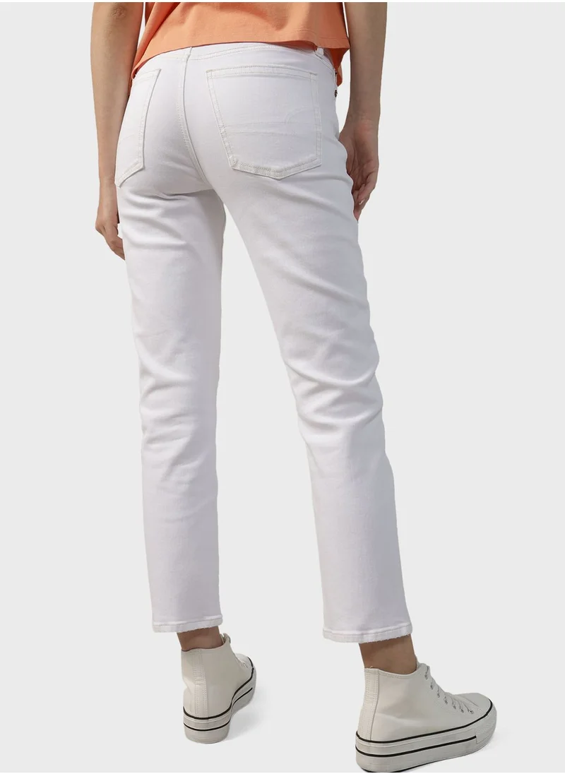 American Eagle High Waist Straight Jeans