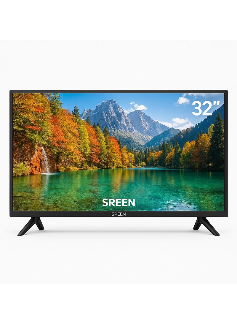 SREEN Sreen 32" smart frameless LED, HD, Smart, Android 14- SRET-32S1  - Image 5