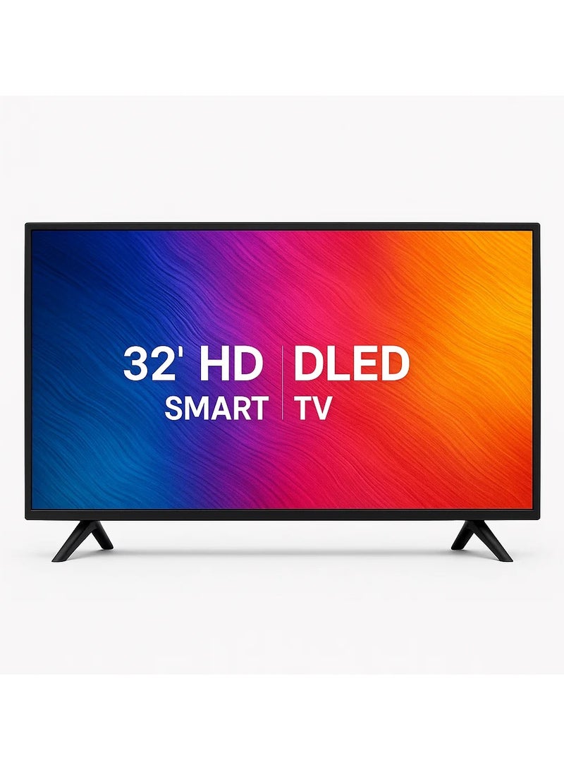 سرين شاشة سرين ٣٢ بوصة LED ‏(الموديل: SRET-32S1)، HD Ready ‏(1366 × 768) ، مزودة بمنافذ HDMI وUSB، تصميم نحيف - Image 5