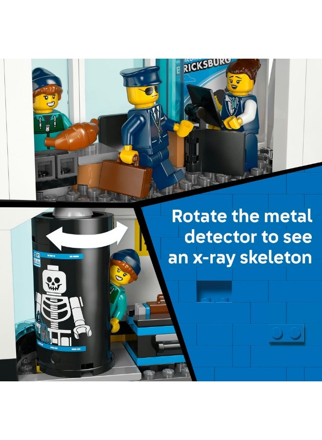 LEGO City Airport with Airplane - Toy Model Airport Set - 60502  (Age 8+, 887 Pieces) - Image 5