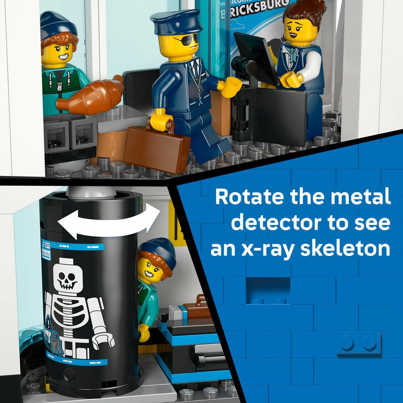 LEGO City Airport with Airplane - Toy Model Airport Set - 60502  (Age 8+, 887 Pieces) - Image 5