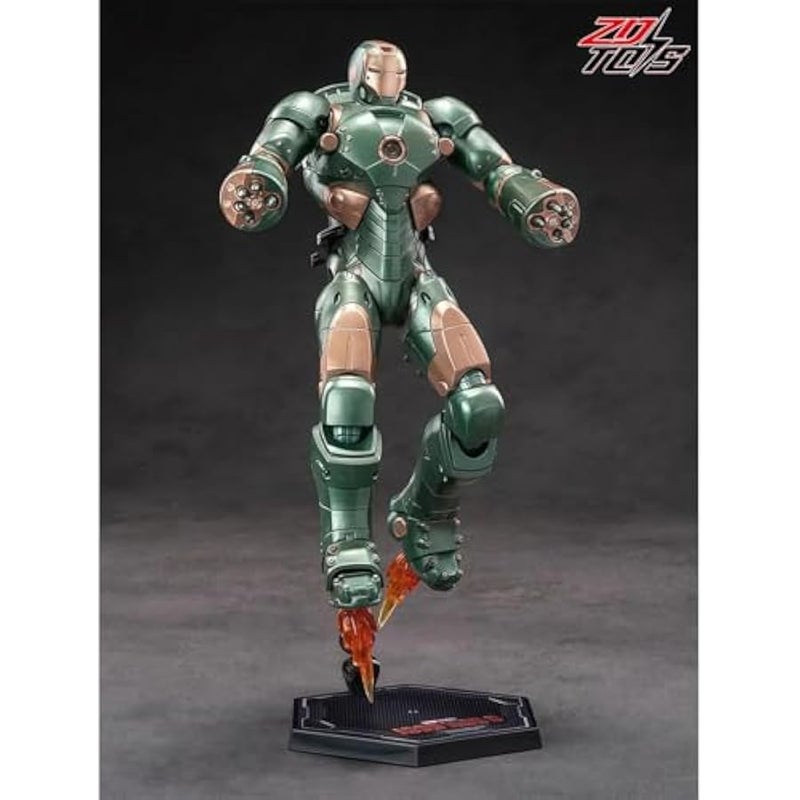 ZD Toys Anniversary Series 1/10 Scale Iron Hero MK37 Hammerhead Collector Action Figure - Image 3