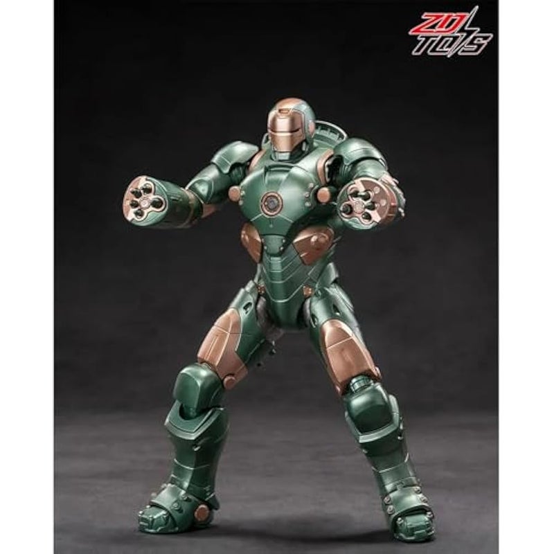 ZD Toys Anniversary Series 1/10 Scale Iron Hero MK37 Hammerhead Collector Action Figure - Image 4
