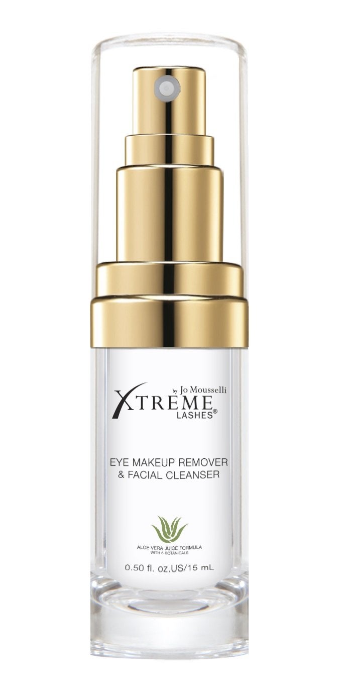 مزيل مكياج العين ومنظف الوجه Xtreme Lashes (15 مل) | منظف ورغوة للرموش الصحية