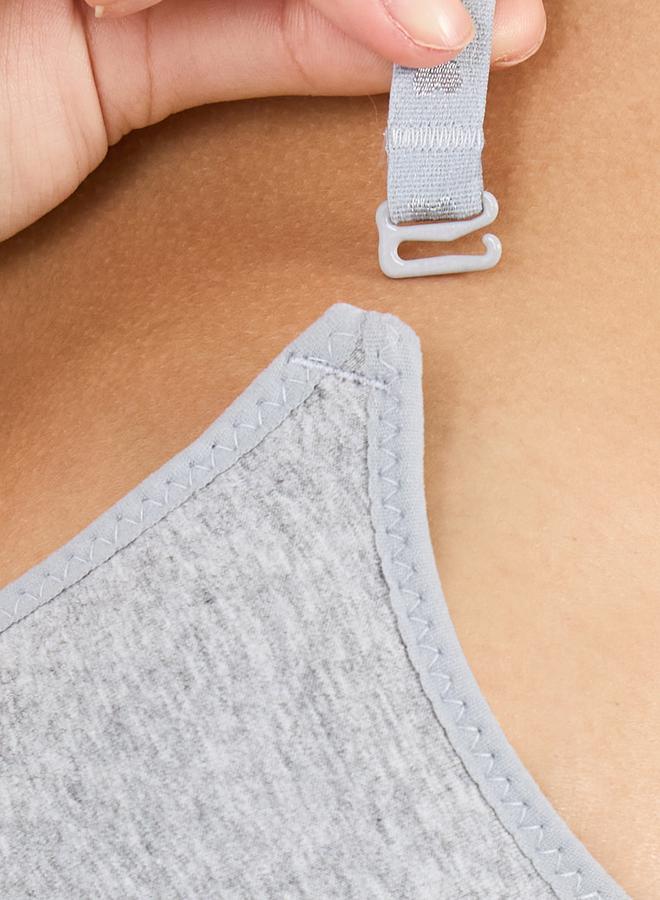 Styli Pack of 2 - Padded Non Wired T-Shirt Bra  - Image 4