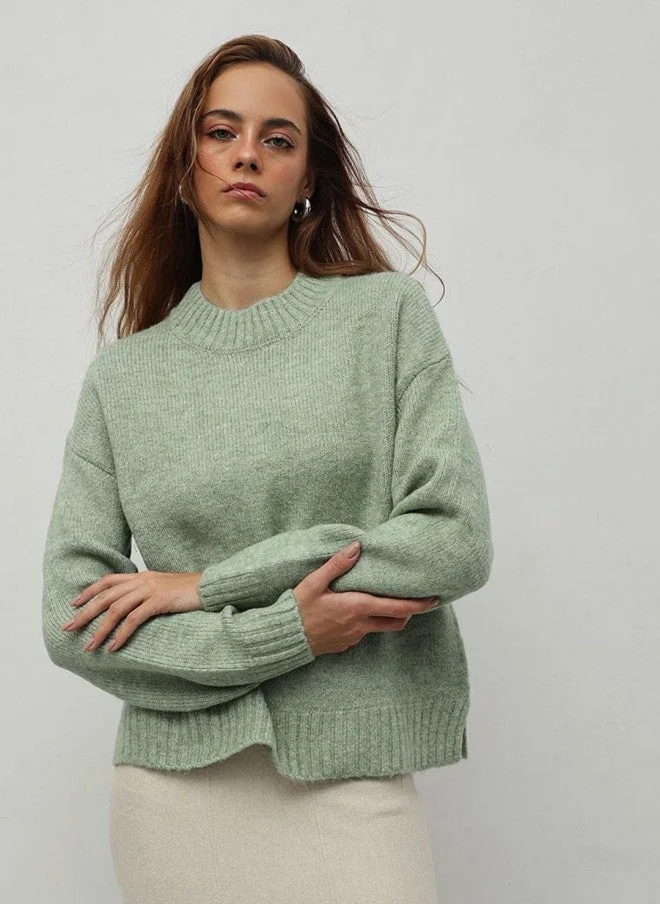 Green Pullover for Women
