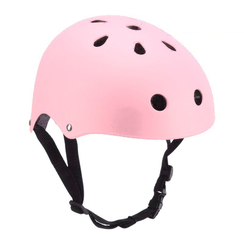 Roller Skating Helmet, Pink L Size, Multiple Large Breathable Ventilation Holes, Cycling Helmet - Detachable Lining, Child Adults Skating Helmet for Roller Skating, Cycling, Scooter Use - Image 1