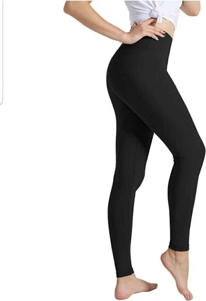 Tezzgelsin Women's Black Thermal Underwear Tights 