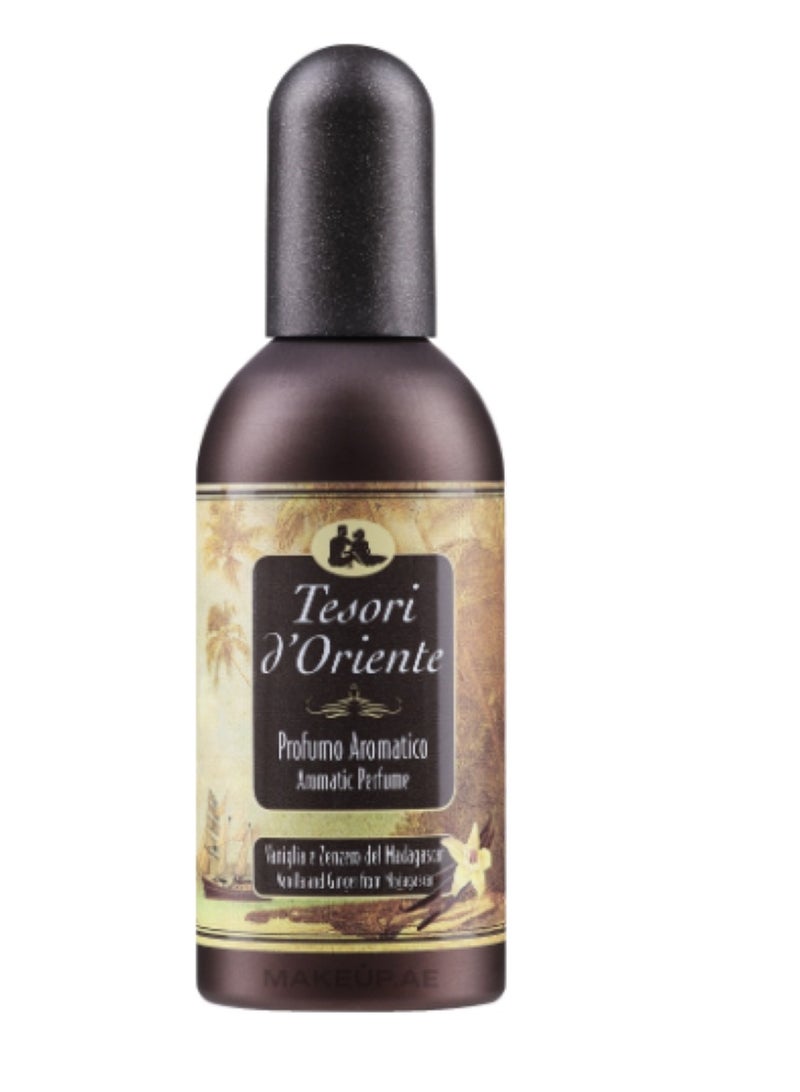 Tesori d'Oriente Aromatic Perfume Vanilla and Ginger from Madagascar 100ml - Image 1