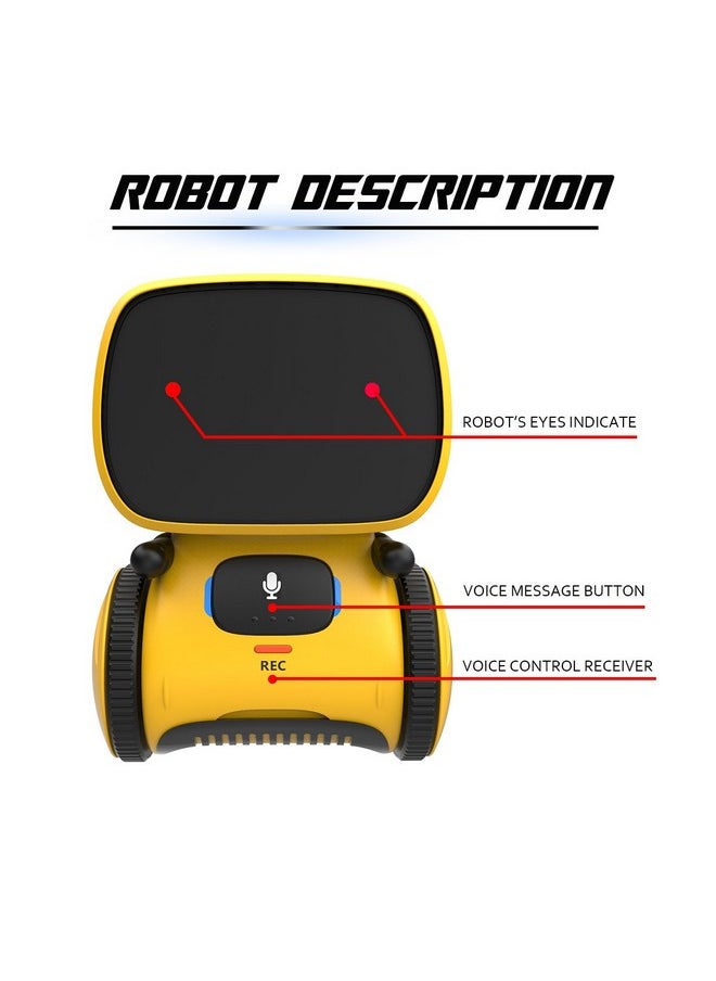 Remoking REMOKING Robot Toy, STEM Toys Robotics for Kids,Dance,Sing,Speak Like You,Recorder,Touch and Voice Control, Great Gifts for Kids  - Image 4
