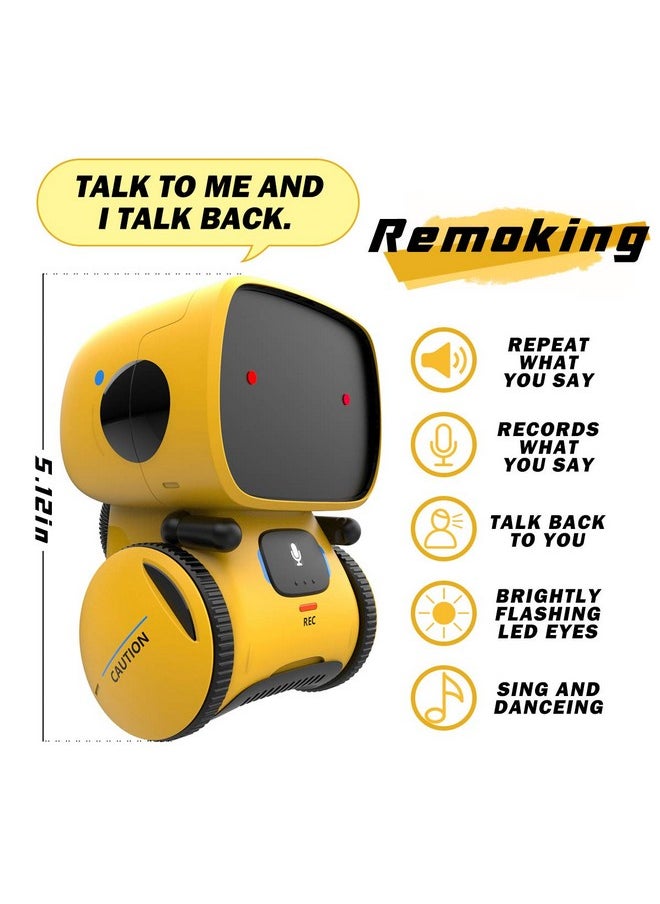 Remoking REMOKING Robot Toy, STEM Toys Robotics for Kids,Dance,Sing,Speak Like You,Recorder,Touch and Voice Control, Great Gifts for Kids  - Image 2
