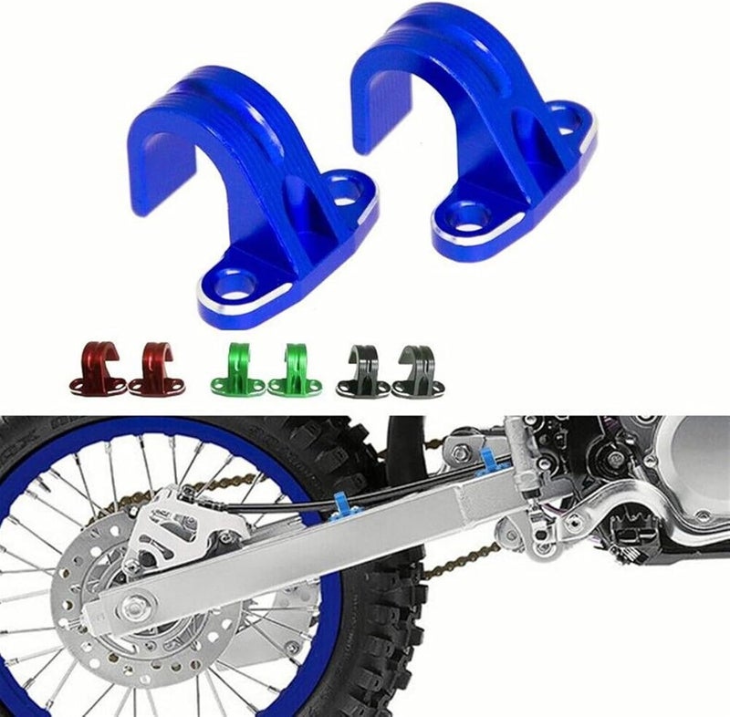 Wivplex Motorcycle Brake Hose Clamp Set - Image 2