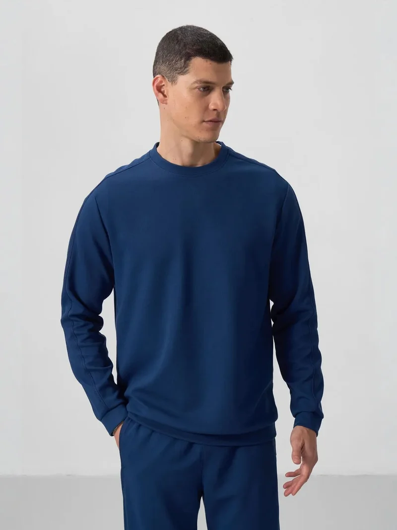 TOMMYLIFE TOMMY Men's Oversized Sweatshirt And Pants Set