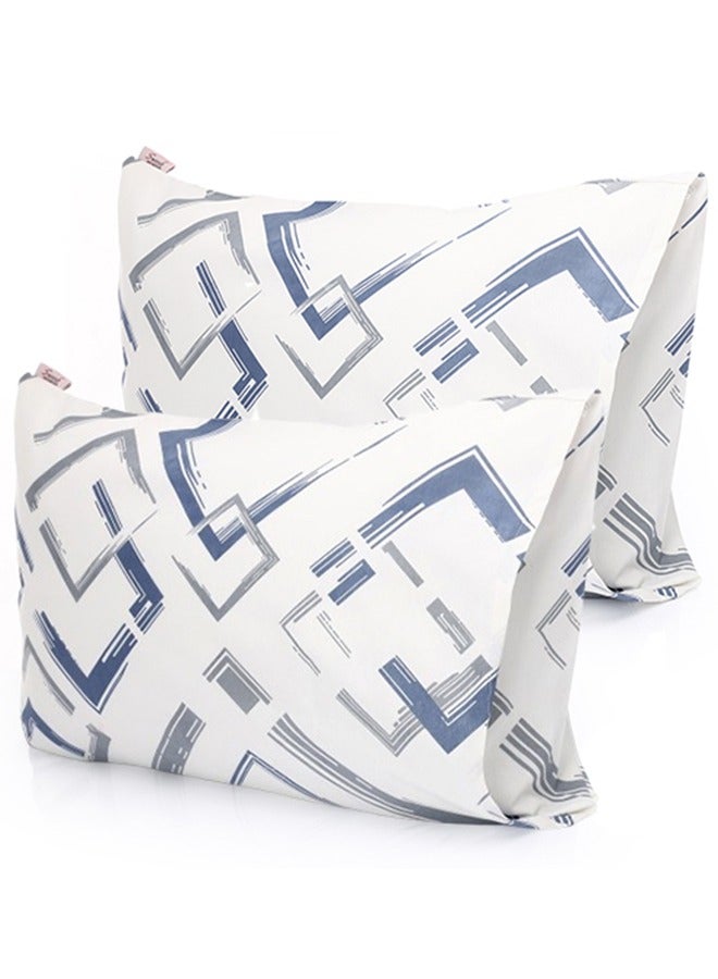 سنوز طقم أكياس وسادة قطعتين، 50*70 سم، تصميم سي فوم - Image 1