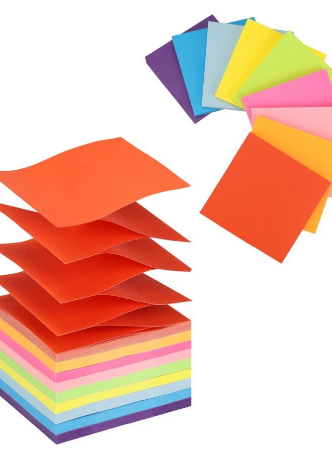 Mr. Pen Sticky Notes, 3'x3', 12 Pads, Bright Colors, Bulk - Image 1