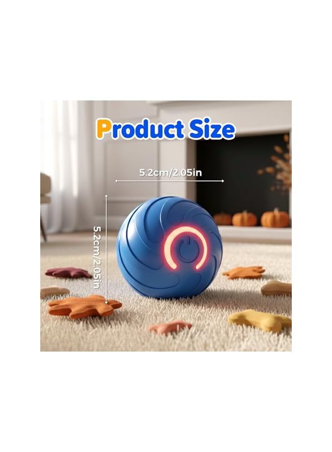 Shaky Ball for Dogs, 2025 Interactive Dog Toys Balls, Automatic Moving Dog Toy, Vibrating Dog Balls, Automatic Rolling Ball Toy for Puppy Small Medium Large Dogs (A - Orange * 1pcs) - Image 2