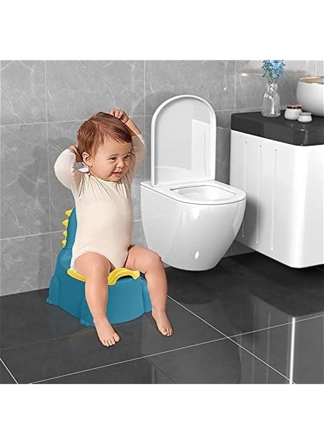 Gonice Baby Potty Training Chair for Boys and Girls, Toddlers Potty Toilet Chair,Dinosaur Potty Training Toilet with Lid for Kids,Comfortable Potty Seat for Children 1-6 Years Old.  - Image 2
