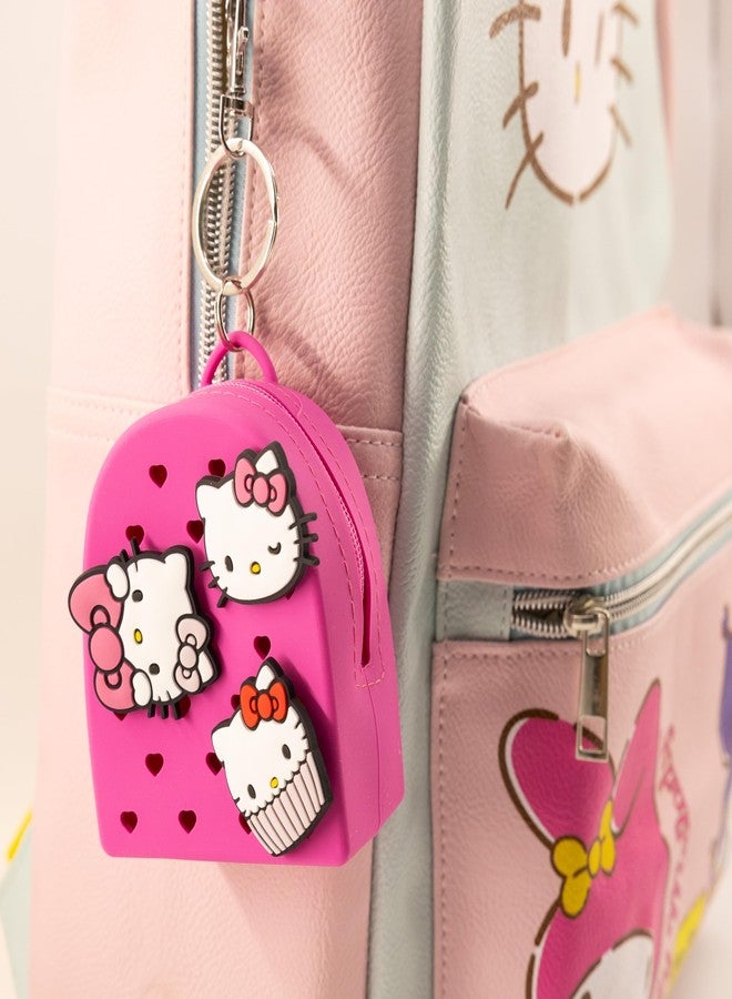 فاست فوروورد سلسلة مفاتيح هيلو كيتي للأطفال بتصميم سريع | سحّاب حقيبة ظهر صغير من السيليكون بتصميم هيلو كيتي | حلقة مفاتيح لطيفة، زينة للحقيبة، إكسسوار لسحّاب حقيبة الظهر، أو سلسلة مفاتيح للسفر | للأعمار من 3 سنوات فما فوق - Image 3