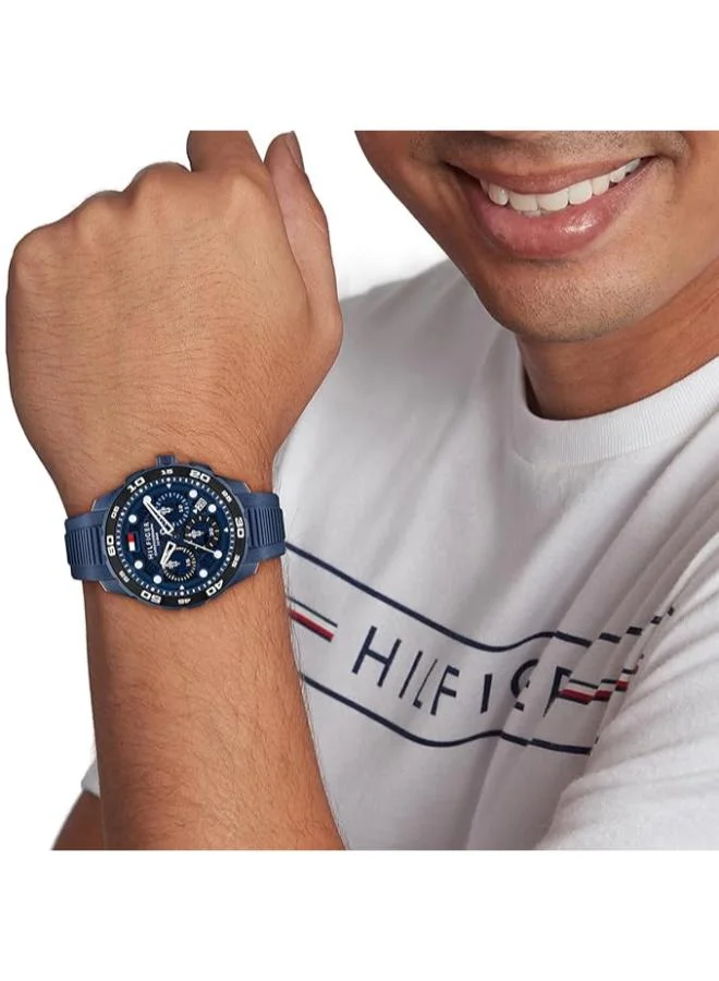 TOMMY HILFIGER  Silicone Strap Analog Watch for Men | Best Price UAE
