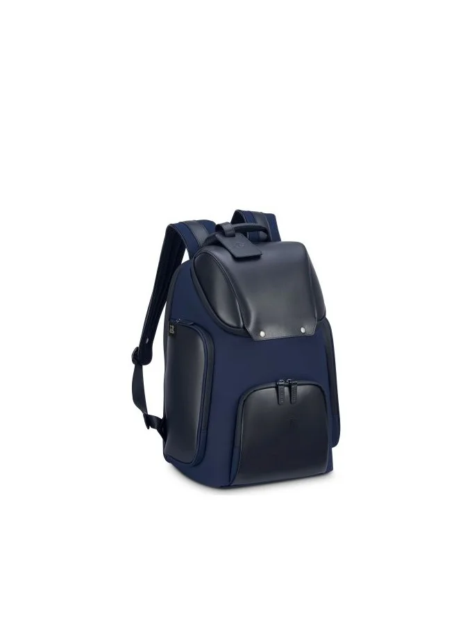 بيجو Voyages 18 Inch Waterproof Backpack Navy