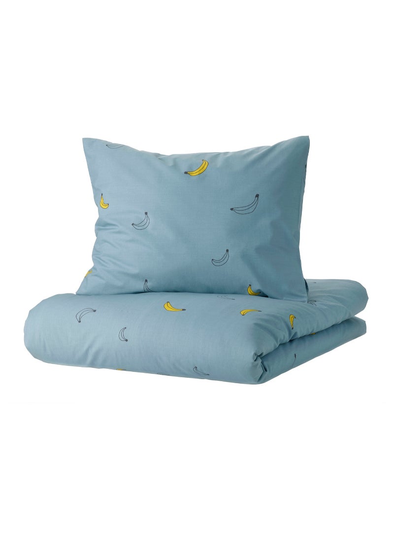 Duvet cover and pillowcase, 150x200/50x80 cm - Image 1