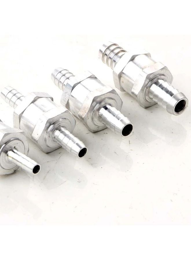 2pcs 10mm Aluminum Alloy One Way Check Valve For Gas Oil Diesel Fuel Pipe - Image 5