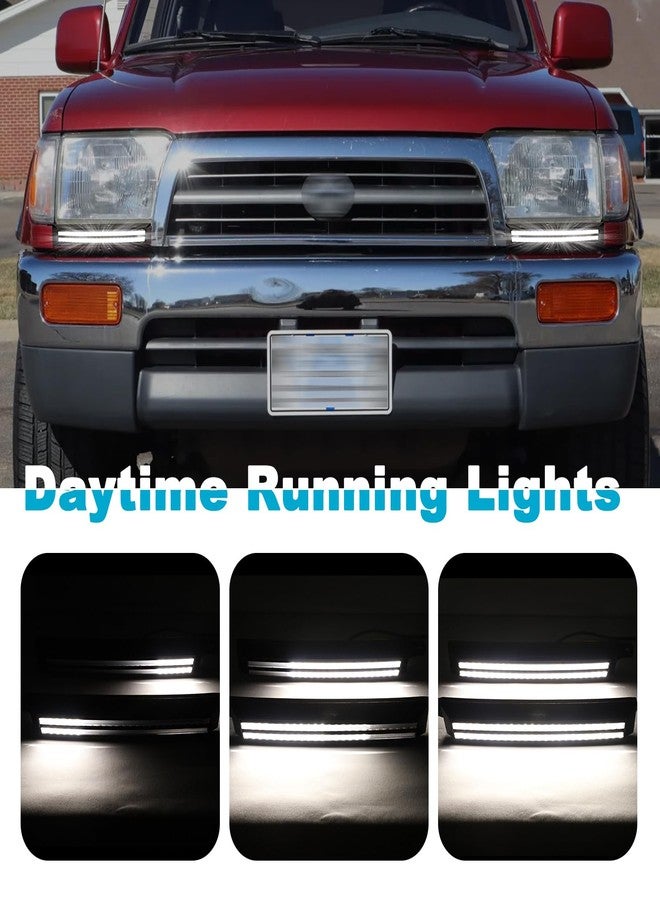 BreTrewri Daytime Running Lights Fog Lights fit for 1996-2002 toyota 4Runner headlights Turn Signal Lights Assembly(1996-2002-4Runner) - Image 5