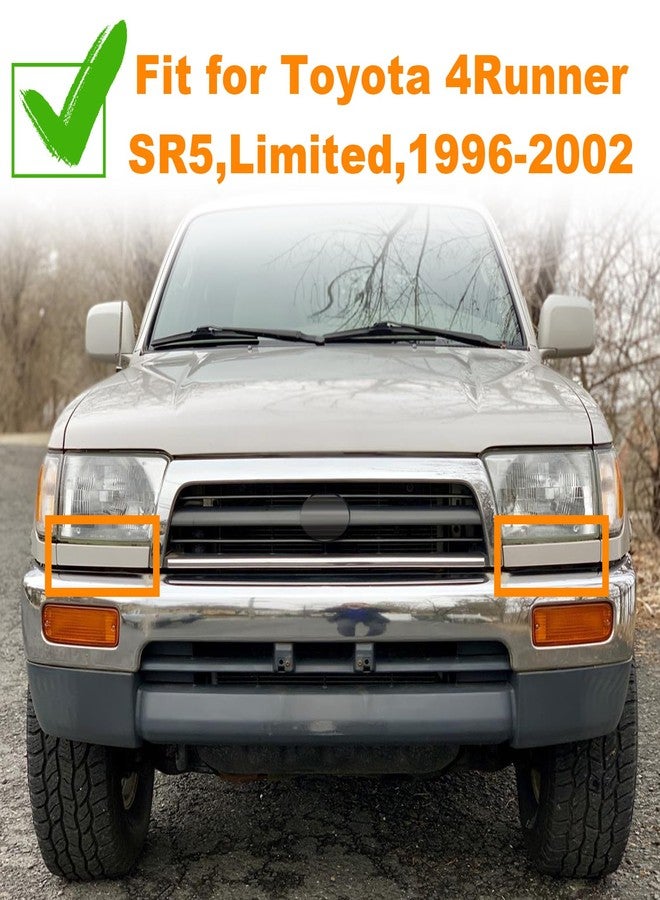 BreTrewri Daytime Running Lights Fog Lights fit for 1996-2002 toyota 4Runner headlights Turn Signal Lights Assembly(1996-2002-4Runner) - Image 3
