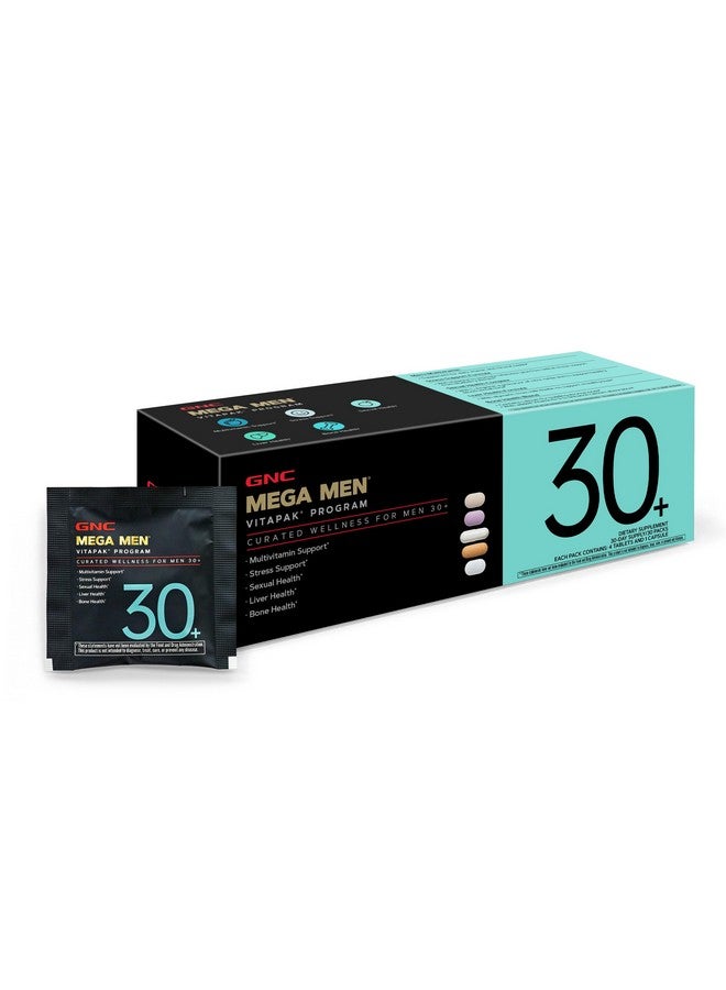 GNC Men's 30+ Vitapak Program | 5-in-1 Daily Multivitamins and Minerals | Supports Healthy Bones and Stress Relief | 30 Servings - Image 1