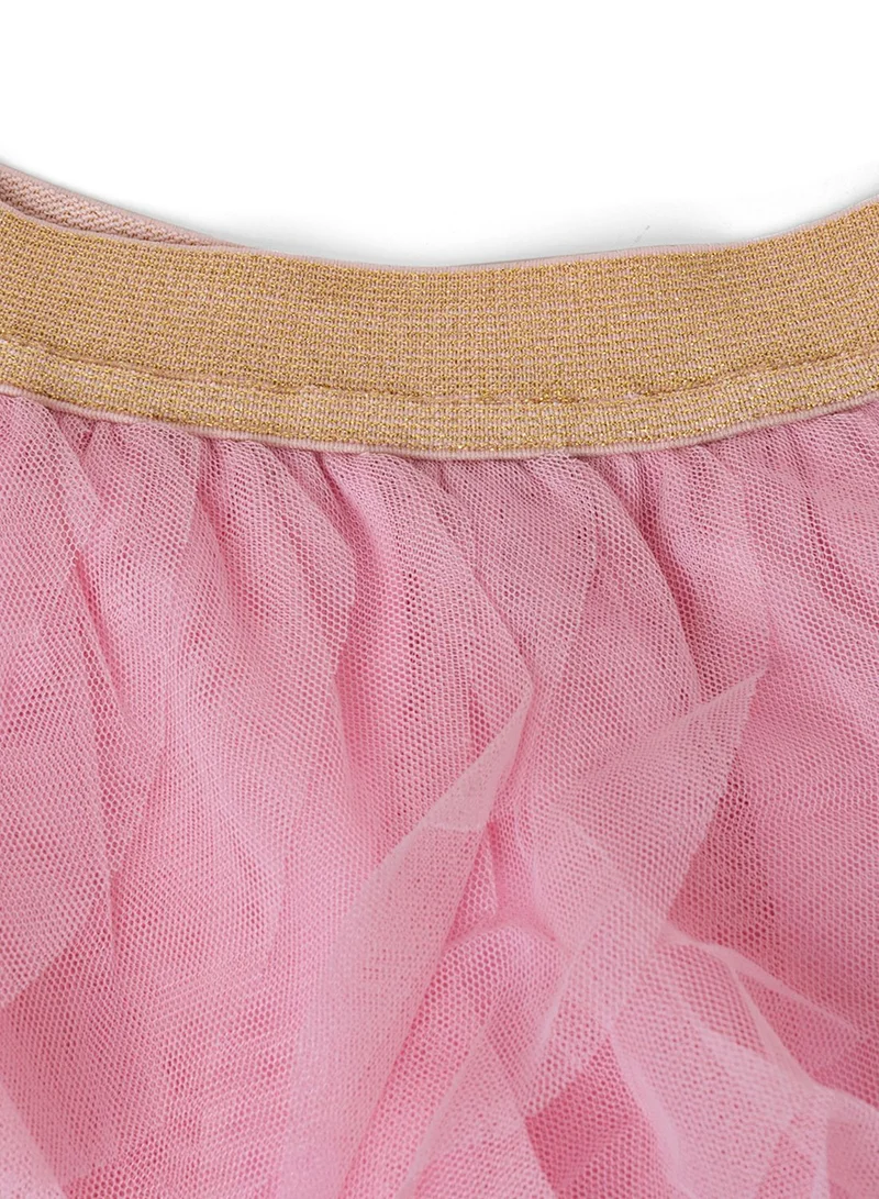 A Little Fable Kids Pink Waterfall Tutu Skirt