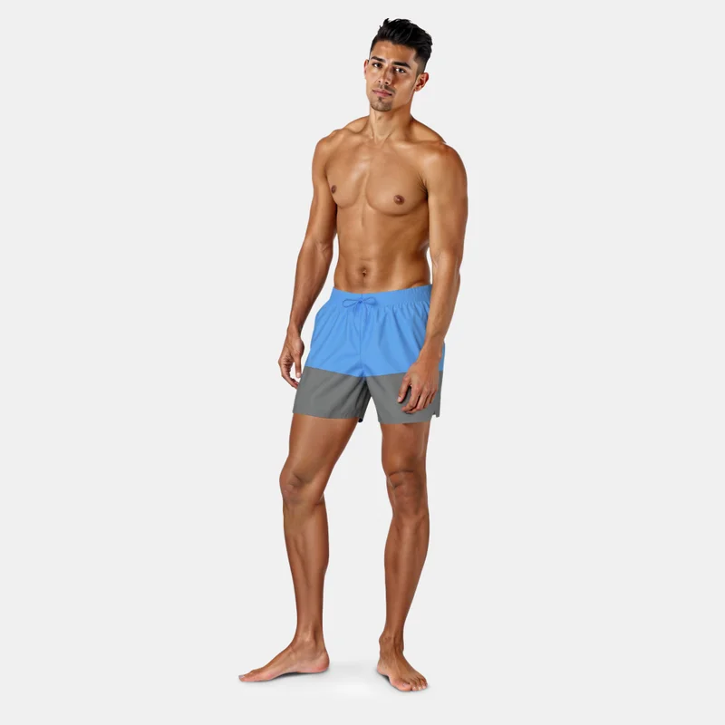 Nike Blue Men's Split Swimming Trunks for Men | Best Price UAE